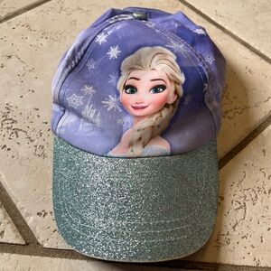 Disney Frozen Elsa Glittery Youth Hat adjustable
